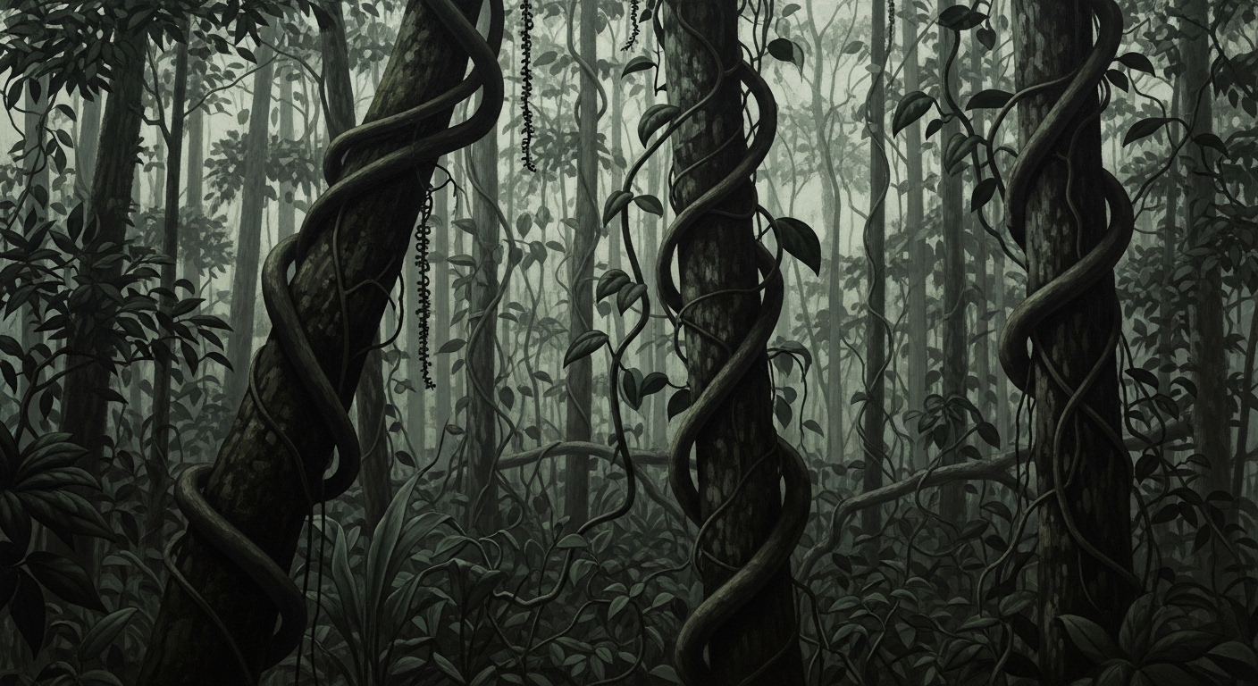 Pepper rainforest background
